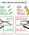 Comparison of heavy duty steel hammock stand with universal fit, stability, and easy setup features for indoor outdoor use.