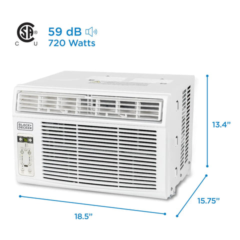 No Sweat With This White 8000 Btu Window Air Conditioner Keeping Small To Medium Rooms Chill With Four Speed Settings For Sweet Relief And Cozy Comfort Any Day Of The Year