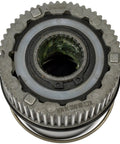Premium Manual Locking Hubs For 99 To 05 Ford F250 F350 Super Duty Expedition Navigator 4X4 gear with visible splines and seal.