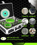 Tough As Nails 14 Piece Diamond Hole Saw Kit With Five Eighths Inch Thread and Precision Core Bits in a case, ideal for ceramic tile and brick.