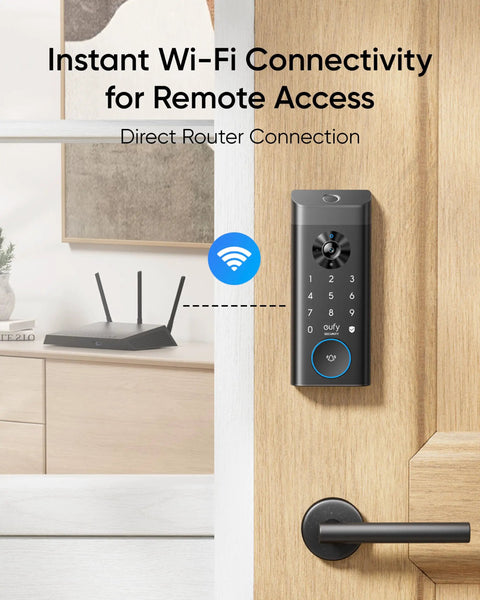 Slick Video Smart Lock Equipped With 2K HD Camera And Lightning Fast Fingerprint Scanner For Effortless Keyless Entry Door Lock That Works Like A Charm For Front Door Security With Absolutely No Sweat Setup