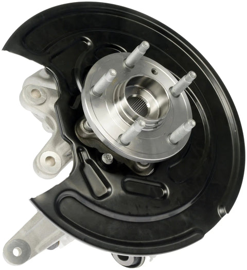 Rear Passenger Side Loaded Steering Knuckle for Ford Models OE Fix preassembled with hub and wheel bearing