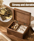 Top Shelf Mini Brass Hinge Kit With Antique And Dope Gold Finishes Includes 240 Screws And Driver for jewelry box use.