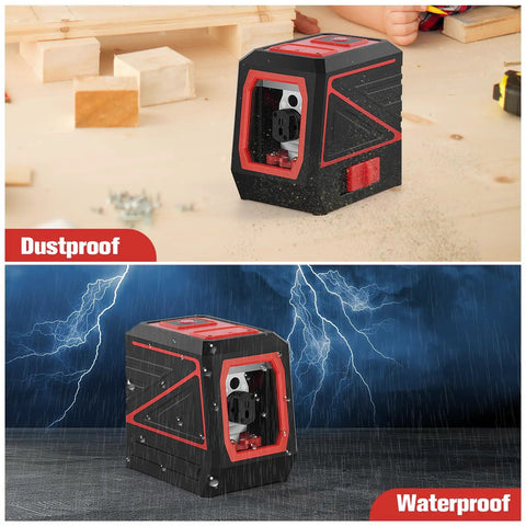 100ft Green Cross Line Rotary Laser Level With 360 Degree Rotation For Indoor Outdoor Use Self Leveling With Manual Lock Pulse Mode