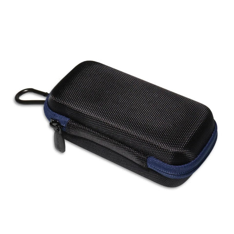 Rugged Carry Case For Bosch Laser Measure GLM165-25G Green-Beam And Blaze Series Grab-And-Go Protection Keeps Your Laser Safe On The Move Semi-Hard Shell Organizes And Protects GLM165-25G GLM27CGL 165 Blaze Also Fits GLM165-22 Blaze GLM20 GLM50 black semi-hard PEVA case with zipper and clip
