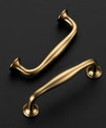 20 Pack 3 Inch Champagne Bronze Kitchen Cabinet Handles Solid Zinc Alloy Cabinet Pulls for Modern Kitchens, black background