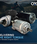 New Drop-In Starter For Polaris General 1000 Premium 2020-2024, RZR PRO XP Ultimate 2021-2024, utility starters on display