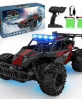 Ultra Fast One To Twelve Scale Remote Control Car Dope Off Road Monster Truck With Two Point Four GHz Radio 33 Km Per Hour Speed