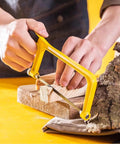 Person using 6 Inch Mini Hacksaw And Miter Block Set With Bi-Metal Blade Extra Fine Cut For Wood Plastic Glass Metal DIY Home Renovation And Craft Projects A Handy Portable Hand Saw Kit to cut wood