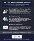 Data Recovery And Investigation Tool For iPhone iPad And iPod Touch That Lets You Recover Data Investigate Messages And Apps Search By Name Or Phone Number And Dig Up Hidden Photos Buried In Texts promotional infographic