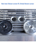 Comparison of shower screens: Built Tough Stainless Steel Inner Shower Screen Holder Replacement for Breville Sage Dual Boiler Oracle Touch Espresso Machine.
