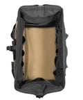 Top view of Pro Grade 18 Inch Tote Bag With Top Plastic Tray And 37 Pocket Organizer For Tools And Gear showing interior compartments