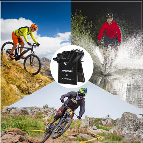 BL-03S Ceramic Mountain Bike Disc Brake Pads Two Pairs For Nutt Hydraulic Disc Brakes plus MTB trail scenes