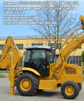 Ford backhoe loader compatible with Ford Hydraulic Filter for Models 455-755A and 755B, displaying heavy-duty equipment.
