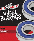 Wheel Bearing Kit For Honda Replacement With 2 ABEC 3 High Speed Bearings And Rubber Sealed Seals Type TC Double Chevron SR1 2 Grease