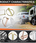Rugged Hitch Pin And Trailer Pin Assortment Kit For Trailers Tractors Trucks Tow Jobs And Farm Equipment With Cotter Pins Lynch Pins Straight Pins Square Pins Arch Pins And Tube Pins For Heavy Duty Use shown with a trailer and truck