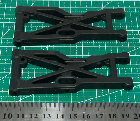 Front Suspension Arm Upgrade For One Eighth Laegendary Nitro Truck RC Car Durable Plastic Replacement with Ruler