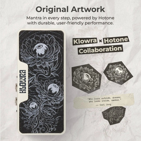 Dual Expression Pedal With Two Independent Outputs And Polarity Switches Passive Expression Pedal With Lotus Design Collaboration