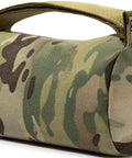 Pre-Filled Shooting Rest Bag For Front And Rear Gun Support Durable 500D Cordura Nylon in camouflage with carry handle