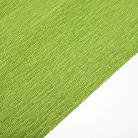 DIY Crepe Paper Flower Kit With Precut Sheets And Metal Wire For Realistic Bouquets Easy To Shape Flowers All In One Floral Stem Craft Set For Weddings And Scrapbooking green crepe paper sheet