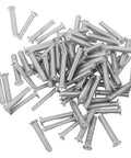 80 Pc Aluminum Rivet Nut Kit For Auto Body Repair Lightweight Dent Puller Set 4Mm Nuts Quick And Precise Sheet Metal Fixes