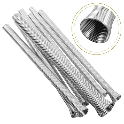 1/4 And 3/8 Inch Copper Tube Bender Tool Set With Seven Essential Springs for precise shaping of metal tubing.