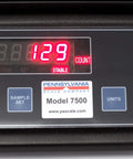 Precision Counting Scale for Bench Use with 50 Lb Capacity and 0.002 Lb Resolution control panel with red LED display.