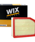 Heavy Duty Engine Air Filter for Chevy Silverado and GMC Sierra Pickup 2019 Through 2020 with packaging