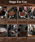 Steps For Use of Grab This Legit 10 Piece Espresso Accessories Kit To Level Up Your Morning Routine Featuring A Sleek 51mm Tamping Station