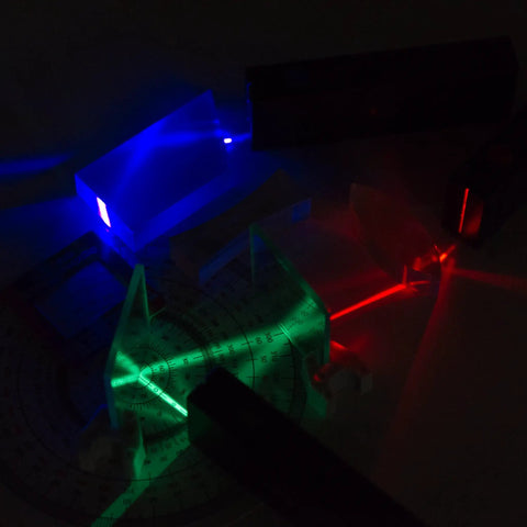 RGB LED Color Mixing Kit For Grades 2 Through 8 That Transforms Into A Ray Box And Lets Kids Explore Reflection And Refraction