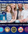 Family with Rocket Launcher STEM Kit For Kids Ages 6 To 12 Hands On Build Your Own Rocket And Launch It High Totally Fun DIY Science Toy