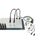 2X SQ350 350 MHz Handsfree Oscilloscope Probes Kit For Handheld Or Handsfree Measurements, cables and connectors on board.