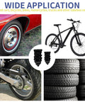 Emergency Tire Repair Kit 70Pcs With Rubber Nails And Screws For Puncture Repair Heavy Duty Flat Tire Fix Includes car, bike, and motorcycle tires.