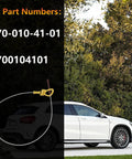 Mercedes Benz Engine Oil Dipstick For CLA250 GLA250 2014 2020 And GLA45 AMG 2015 2019, visible on car background