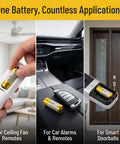 Top Tier 23A 12 Volt Alkaline Battery 5 Pack Heavy Duty Power For Remotes Garage Openers And Key Fobs in various applications.