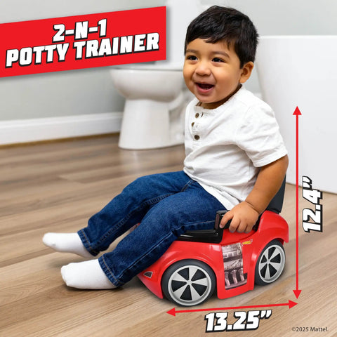 Sweet Red Race Car Potty Training Seat For Toddlers With Quick Swap Transitional Insert And Zero Hassle Cleanup Smooth Little Rider Journey To Big Kid Status For Boys And Girls