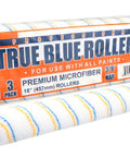 Pro Grade Premium Microfiber Paint Roller Covers 18 Inch For All Surfaces Refill Bulk Pack Three Eighths Inch Nap
