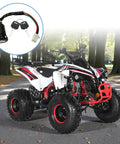 Ignition Switch Replacement Fits 50cc 110cc 125cc 150cc 200cc 250cc Motorcycles ATVs Dirt Bikes And Scooters 4 Wire 4 Pin With 2 Keys Easy Install No Fuss Works With SunL Roketa Coolster And Other Chinese ATVs illustration with ATV