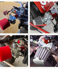 Beefed Up VM22 Carburetor Kit Upgrade For Predator 212 And 196cc 224cc Engines installed on various bikes.