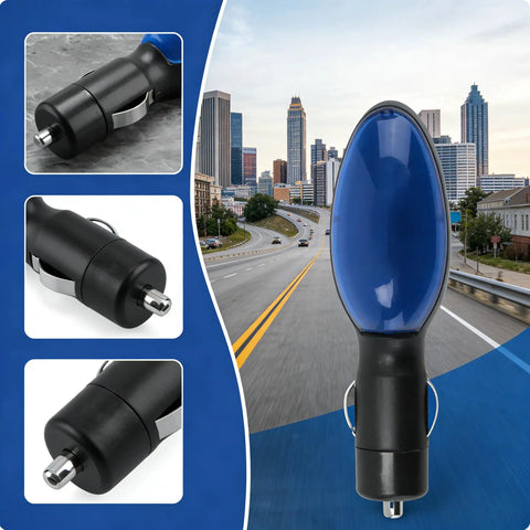 Plug-and-Play 12V Gas Saver Tool With Magnetic Tuning Tech For Cars Trucks And Diesel Engines, Fuel Sync Device