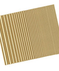Brass Round Rods Kit 1mm To 8mm Diameters 100mm Length 48 Pieces For DIY Crafting Knife Making Pins And Handle Pins Lathe Bar Stock
