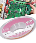 Braided Desoldering Wick For Quick Solder Removal And Cleanup Pro Grade Red Copper Wick on PCBs and BGA Components