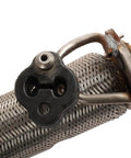 Close-up of GM Catalytic Converter Kit With Exhaust Manifold Pipe 19420256 Direct Fit OE Replacement connection point.