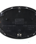 Back view of Toyota Corolla Radiator Grille Emblem Front Panel Replacement Direct OEM Style Fit Self Adhesive Badge