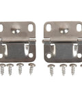 Stainless Steel Cooler Hinges Replacement Kit 2 Pack With 8 Mounting Screws to Fix Your Lid and Get Your Cooler Opening Easy Again Heavy Duty Hinge Set Built to Last
