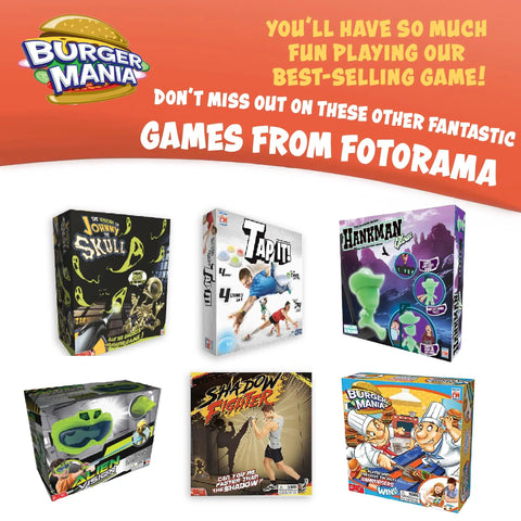 Burger Mania Build And Race Conveyor Belt Game For Kids 6 And Up with other Fotorama games on display