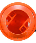 Top view of Built Tough 1.6 Cu. Ft. Concrete Mixer With Steel Drum IP45 Washdown Certified Motor And Gearbox Factory Assembled