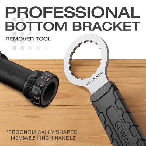 Pro Grade Bottom Bracket Removal Tool Kit For Bike Maintenance Fits Shimano Hollowtech II BB9000 BBR60 And FSA MegaEvo
