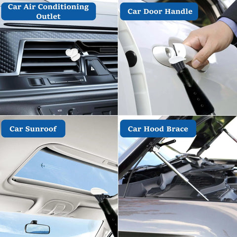 White Lithium Grease 50ml Go-To Multi Purpose Lubricant on car air conditioning outlet, door handle, sunroof, hood brace