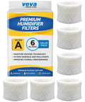 Six Pack Premium Humidifier Filter Replacement for Honeywell HCM Series and HAC Models A HAC 504 HAC 504AW in packaging